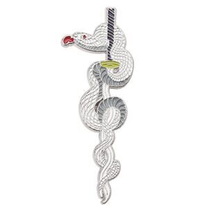 Demon Slayer Snake Hashira Iguro Obanai Sword Enamel Pins 84